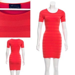 Torn by Ronny Kobo Coral Knit Dress - Size XS
